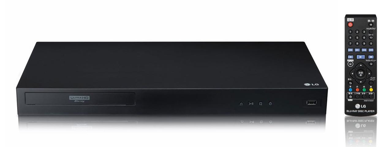 LGのUHDブルーレイプレーヤー「UBK80S」が、市場想定価格￥29,700前後