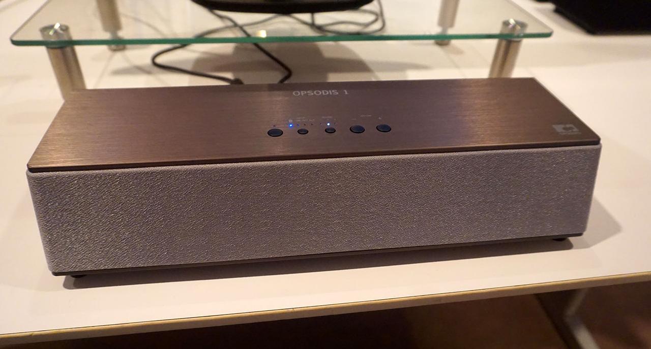 小型＆シンプルなワンバースピーカーで、ここまでの立体感が再現できる