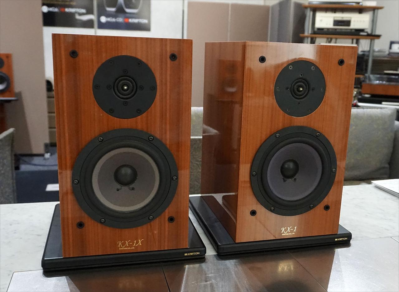 クリプトンの人気スピーカーがリニューアルし、「KX-1X」として登場