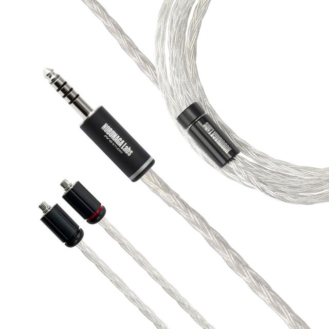 NOBUNAGA Labs、4N純銀線16芯仕様のMMCXコネクター対応リケーブル