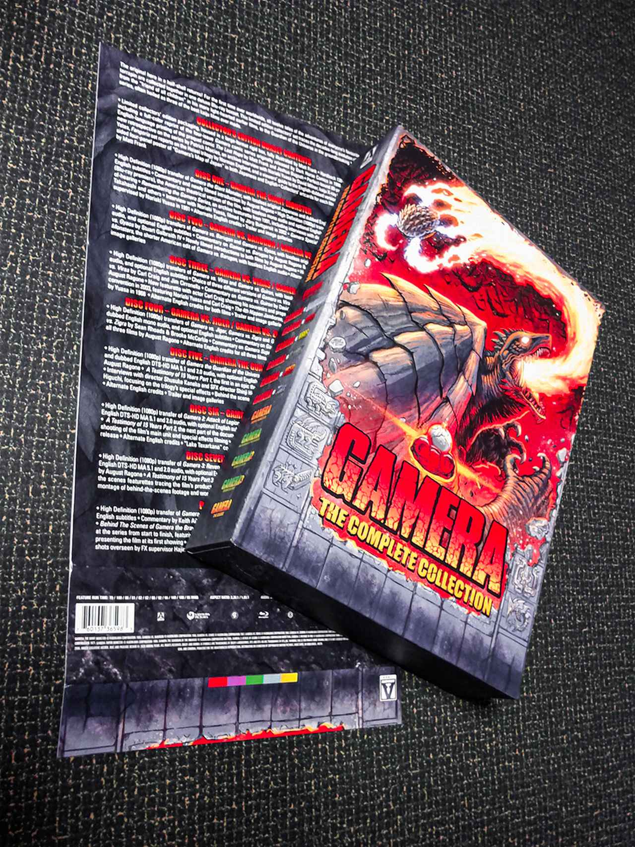 超弩級『ガメラ：ザ・コンプリート・コレクション』【海外盤Blu-ray