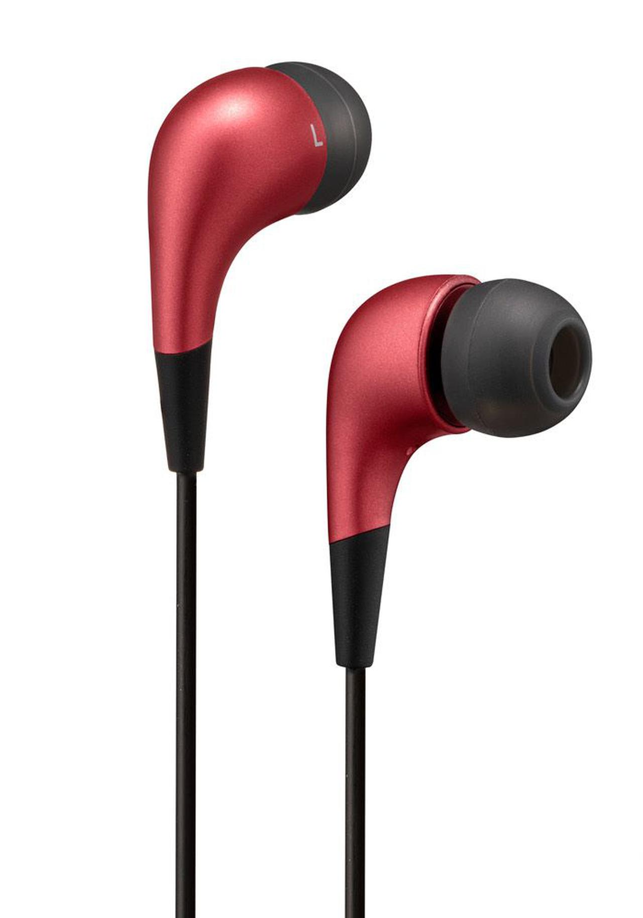 ファッションアイテムにもなる有線イヤホン「HA-FX6」。メタリック