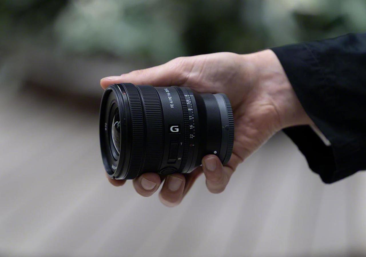 ソニー、一眼レフα用Eマウントに、世界最軽量の広角パワーズームレンズ