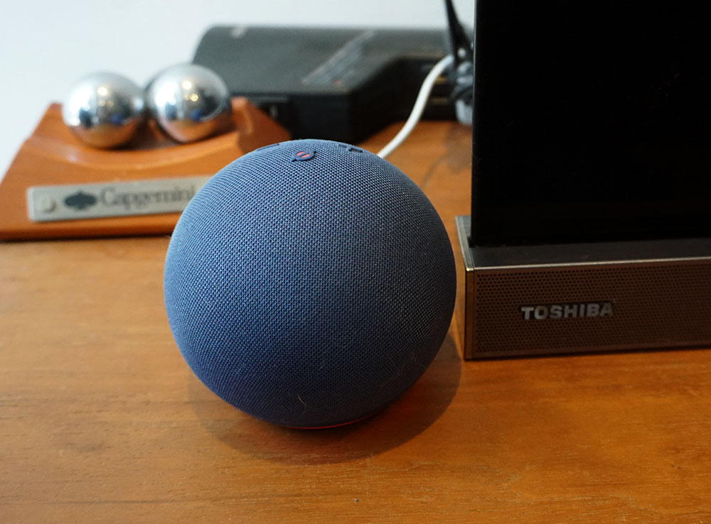 アマゾン「Echo Dot with clock」「Echo Dot」の第5世代機は、音質に