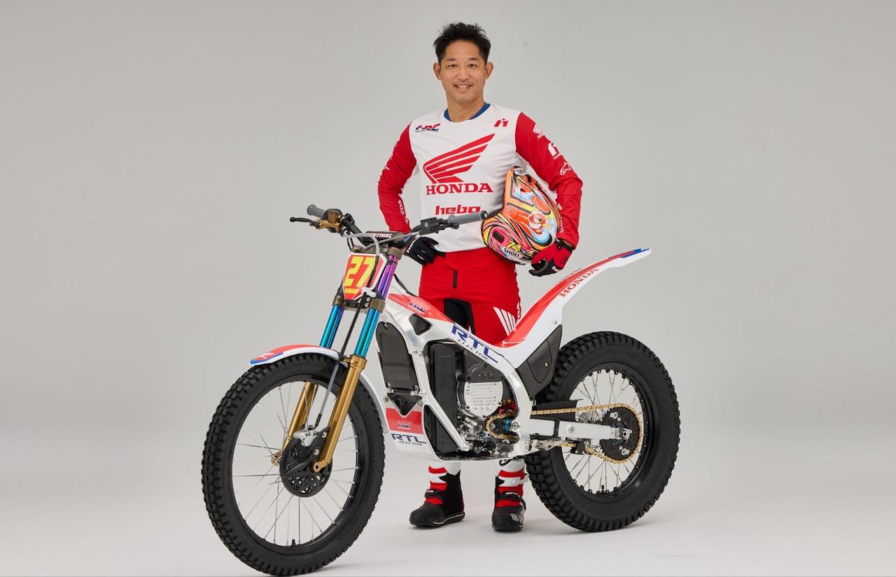 ホンダも電動トライアルバイクで全日本選手権へ、藤波貴久をライダーに