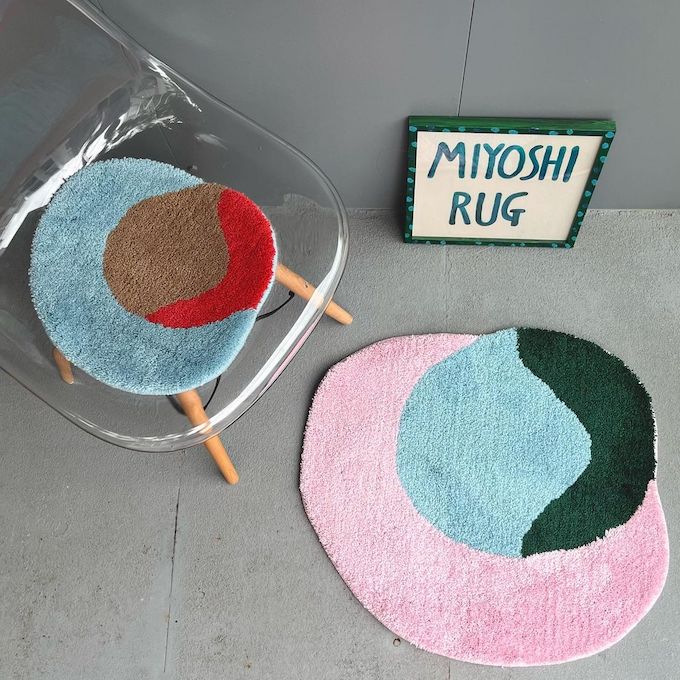新生活・引越し祝いのギフトにも。一枚でお部屋華やぐ「MIYOSHI RUG