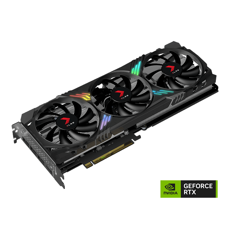 PNY GeForce RTX™ 4060 Ti 8GB XLR8 Gaming VERTO™ EPIC-X RGB Triple