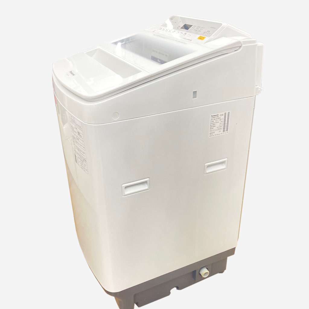 10kg 全自動洗濯機 パナソニック NA-FA100H6 2019年製造 ホワイト 自動