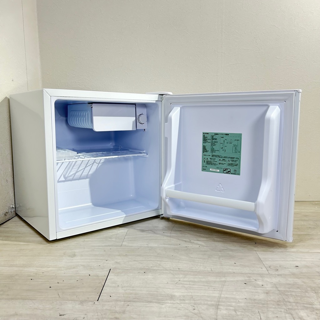 46L 1ドア 冷蔵庫 エルソニック EJ-R461W 2021年製 小型 ホワイト