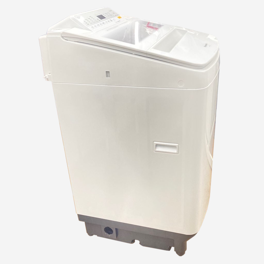 10kg 全自動洗濯機 パナソニック NA-FA100H6 2019年製造 ホワイト 自動