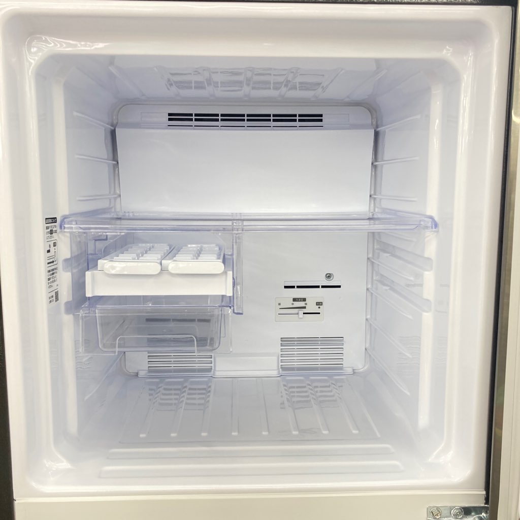 シャープ 225L 2ドア冷蔵庫 SJ-D23E-S シルバー 2019年製 一人暮らし