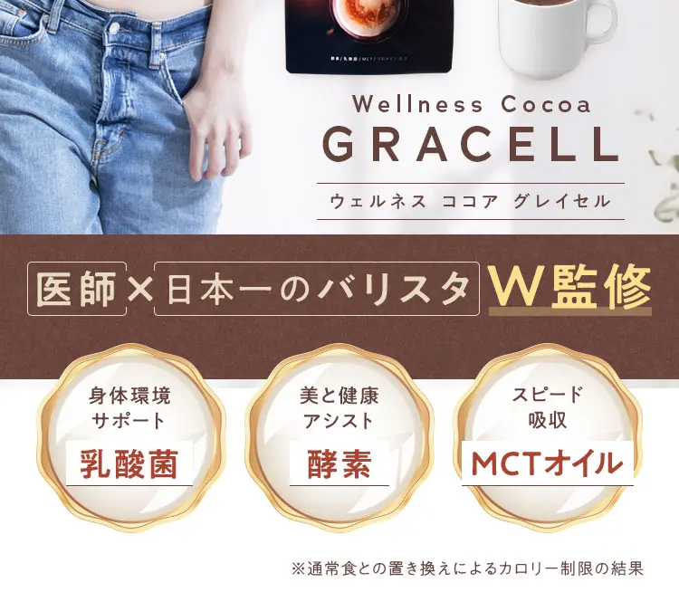 GRACELL Wellness ココア 3袋セットGRACELL Wellness Cocoa 3袋セット