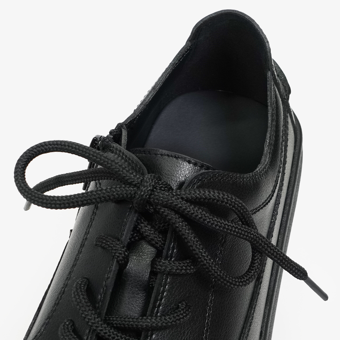 デッキスニーカー ブラック/ブラック | Racbaki