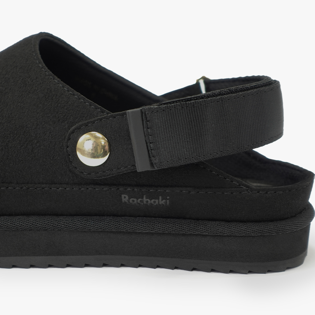 Racbaki ラクバキ クロッグシューズ クロッグシューズ ダブルベルト