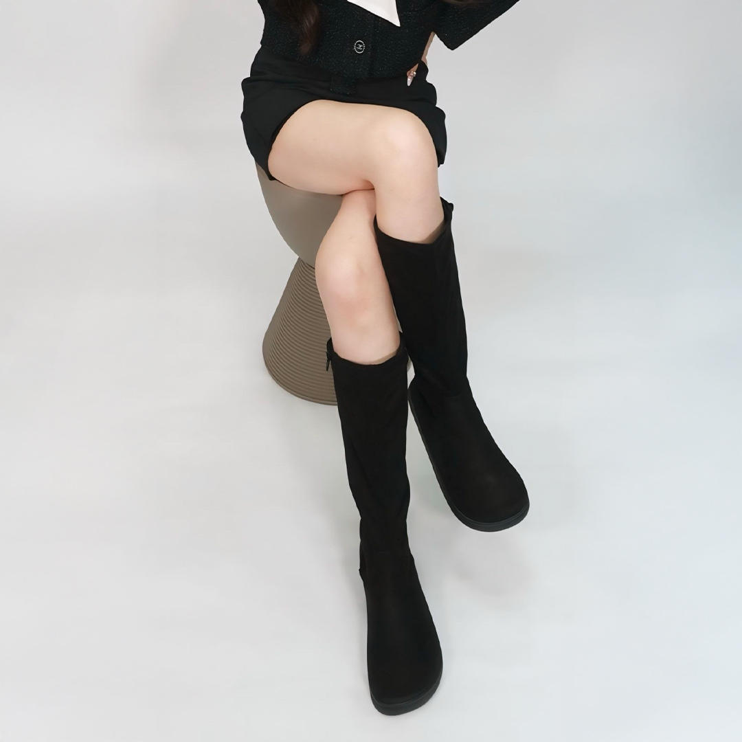 ソフトロングブーツ ブラック | Racbaki