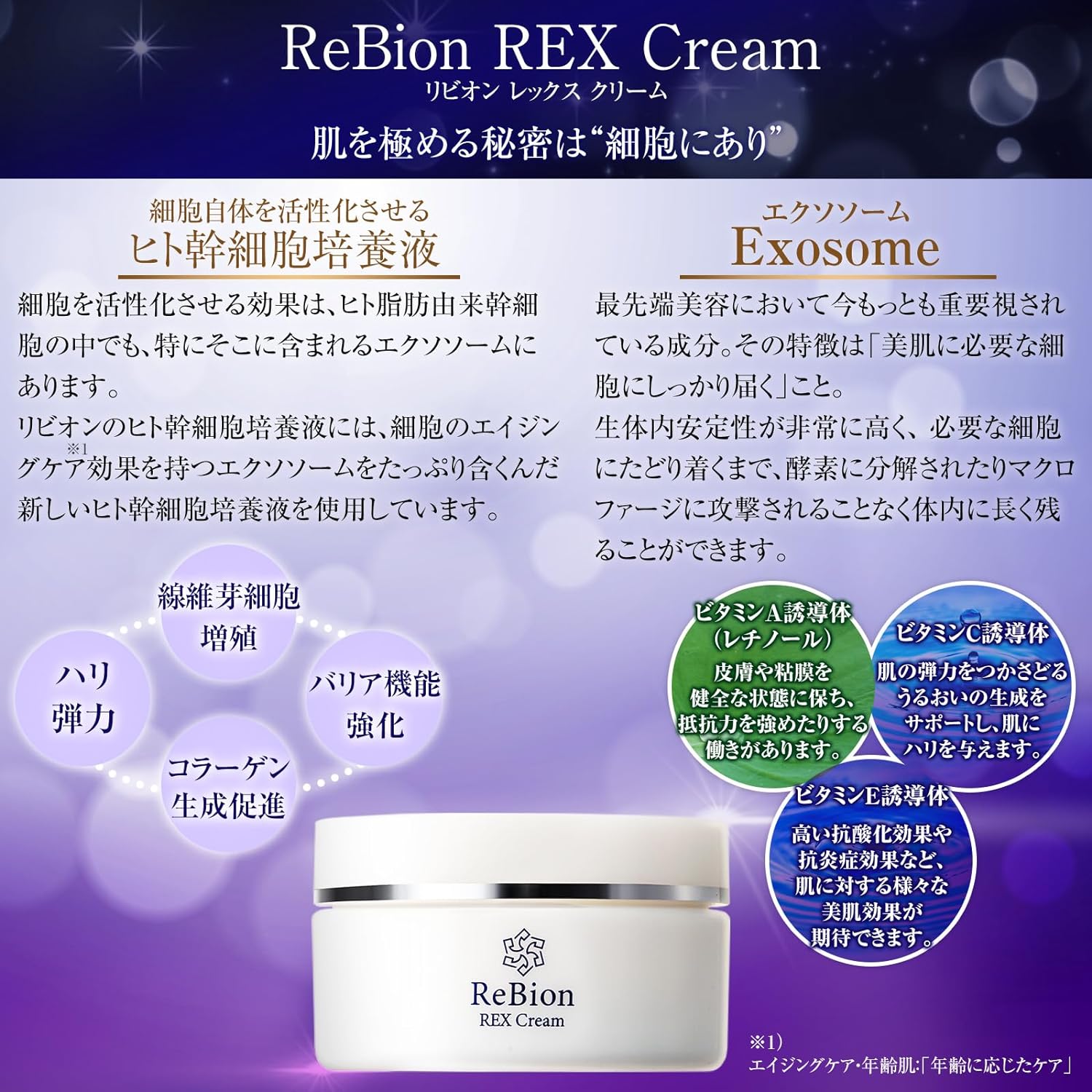 エイジングケアの【ReBion】