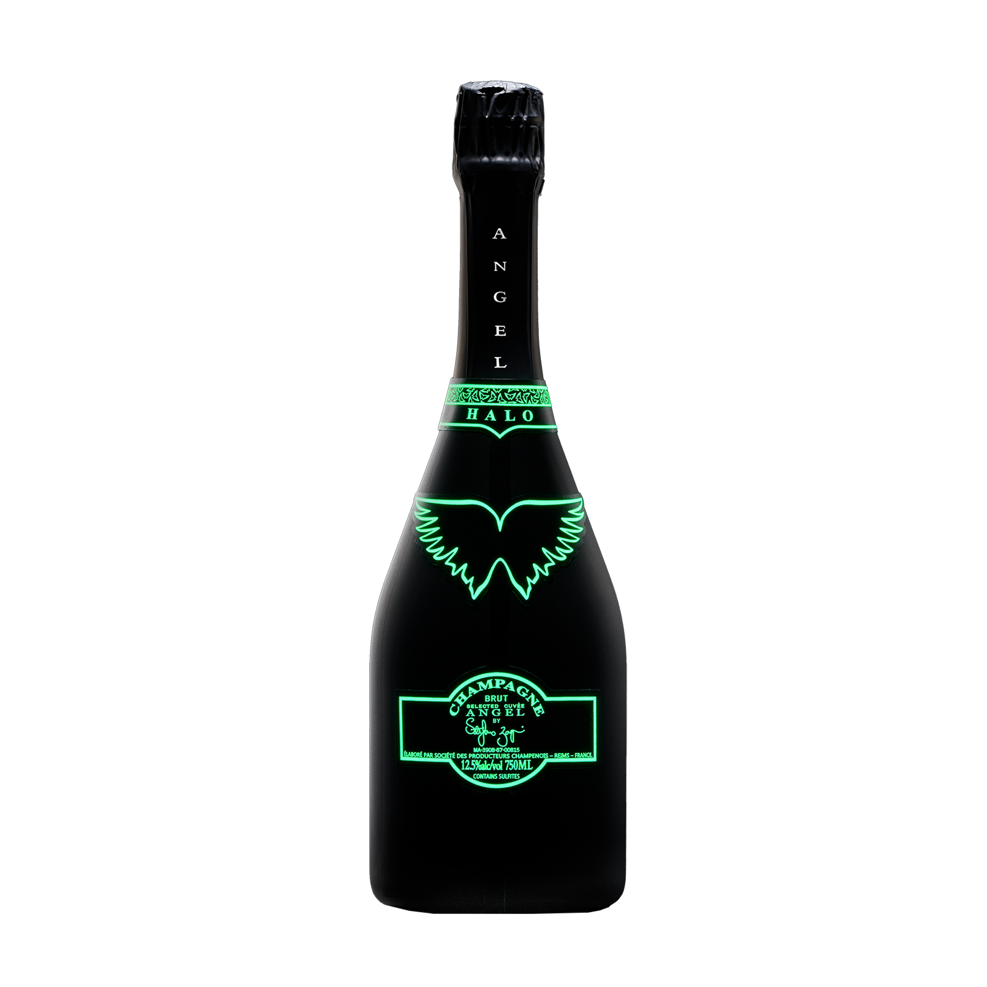 ANGEL CHAMPAGNE NV Brut HALO Green - ANGEL CHAMPAGNE