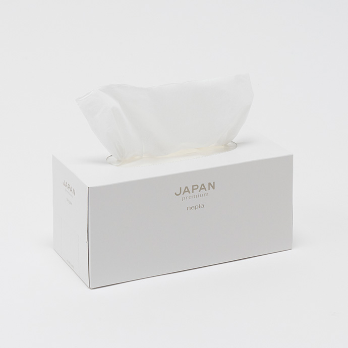 ケース販売】ネピア JAPAN premium ティシュ 220組 ×20コ | nepia
