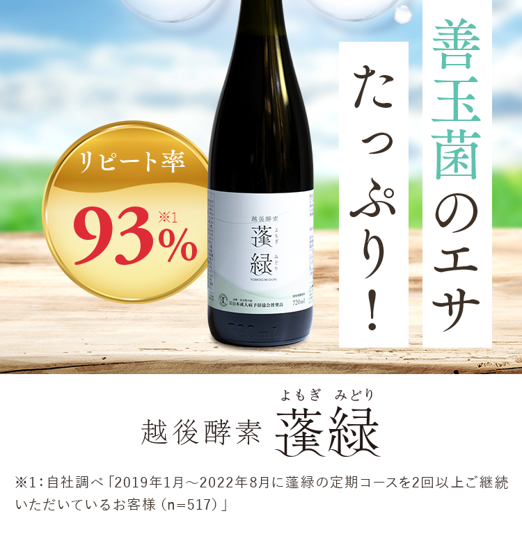 蓬緑 越後酵素蓬緑 2本セット 酵素ドリンク 越後酵素 蓬緑2本