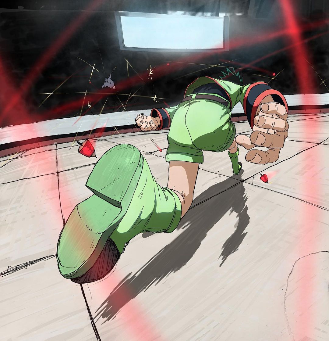 ゴン=フリークスvsギド 天空闘技場 念の覚醒・念の世界へ バトル