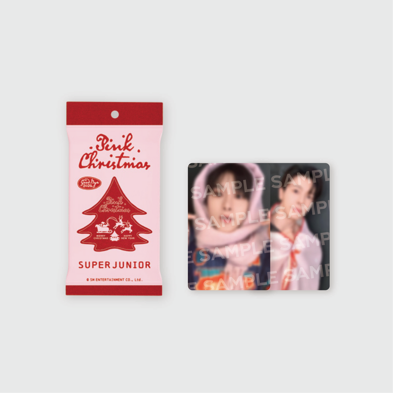 PINK CHRISTMAS RANDOM PACK_SUPER JUNIOR ver. | SMTOWN OFFICIAL