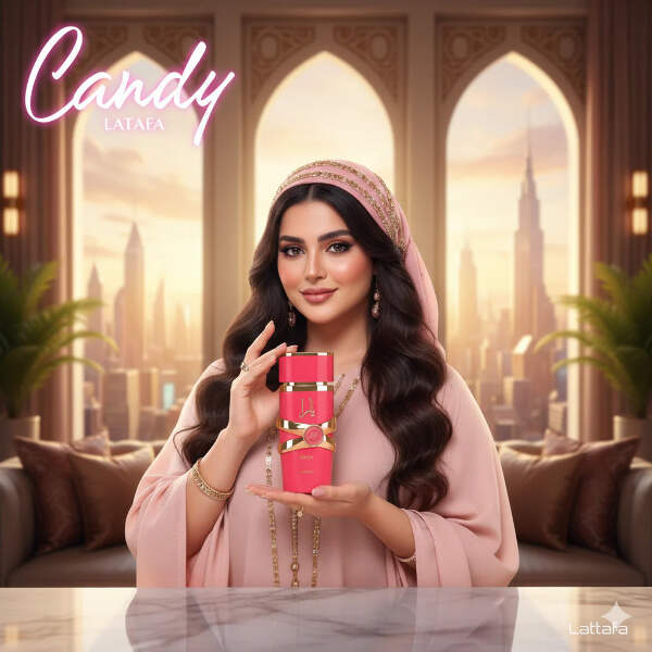 Yara Candy by Lattafa EDP Perfume Spray for Women Brand New 3.4 OZ