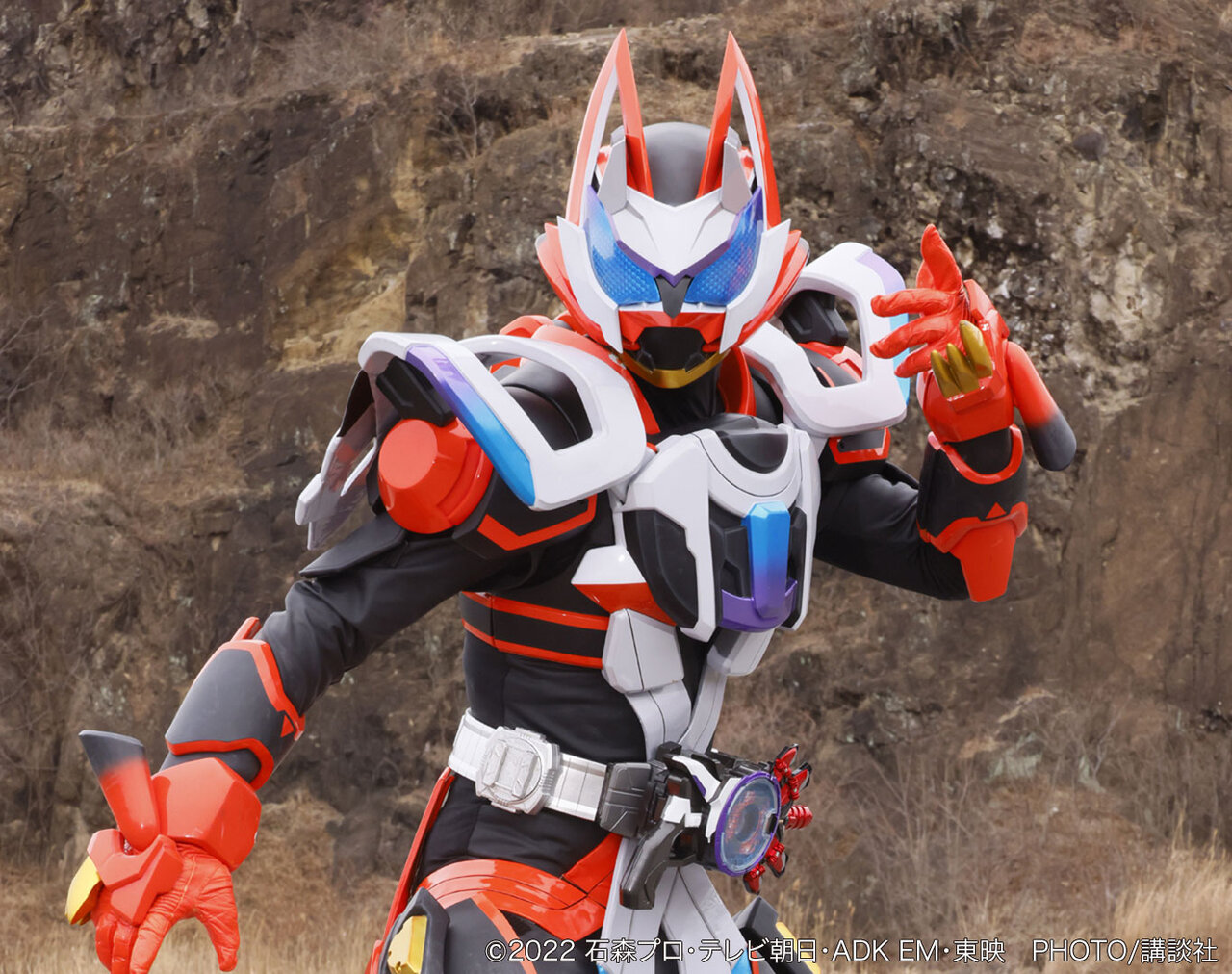 テレマガ激撮！ 仮面ライダーギーツがレーザーブーストフォームに変身