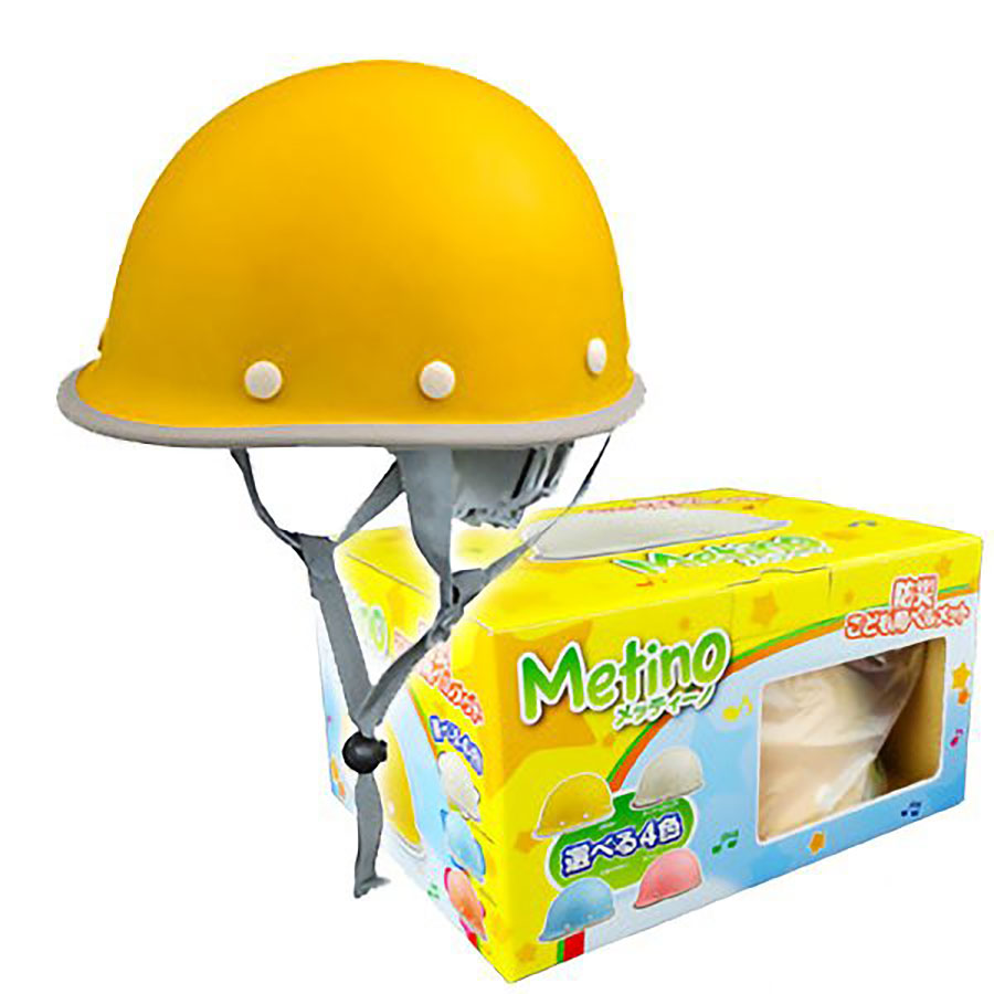 小ヘルメット メッティーノ SC－LM K RAS KP イエロー| 防災