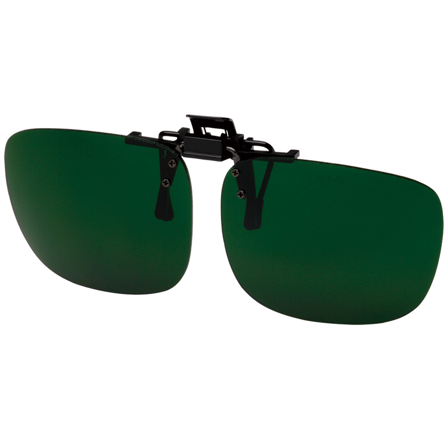 遮光めがね めがね取付型 MS－20 しゃ光度6．0| 保護メガネ