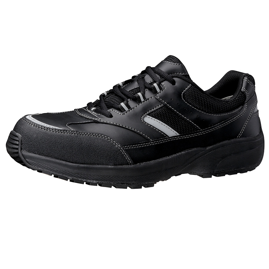 先芯入りスニーカー ワークプラス SL－603 P－5 ブラック（防災