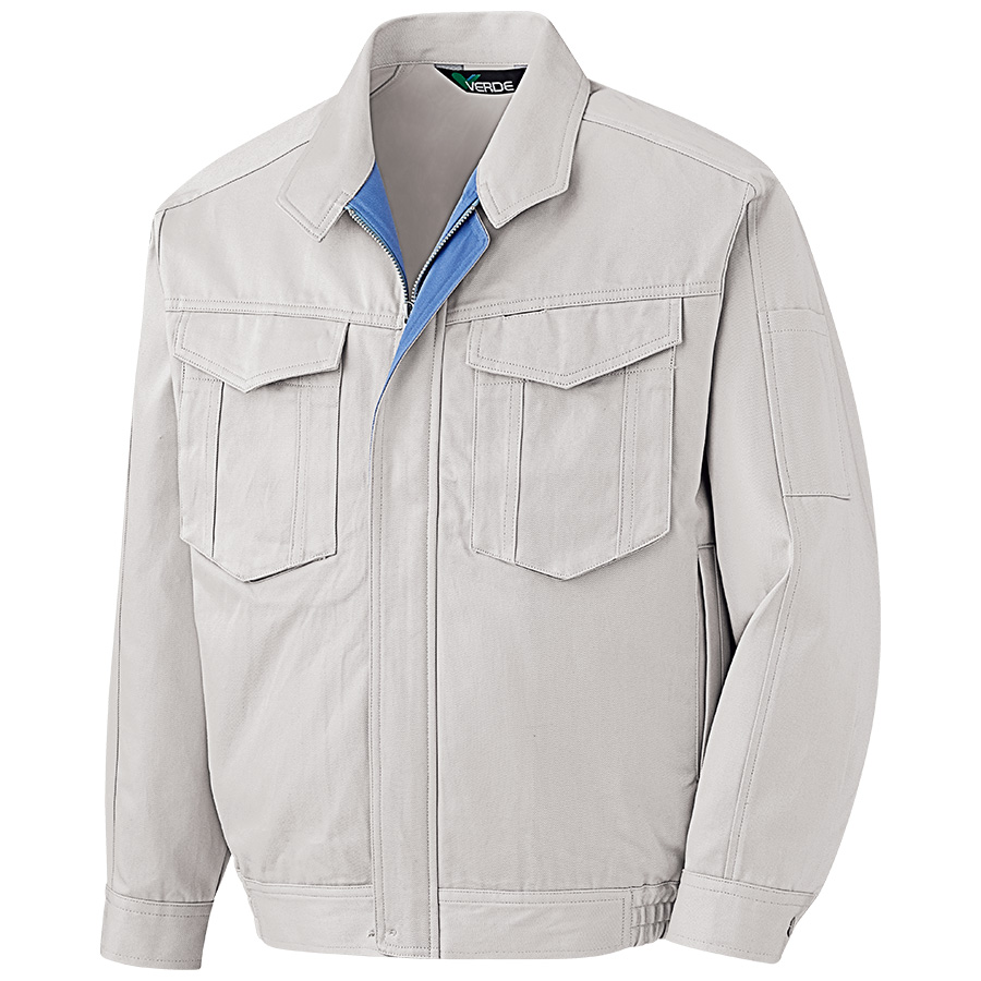 男女共用 綿ブルゾン G361上 シルバーグレー| 作業服・作業着