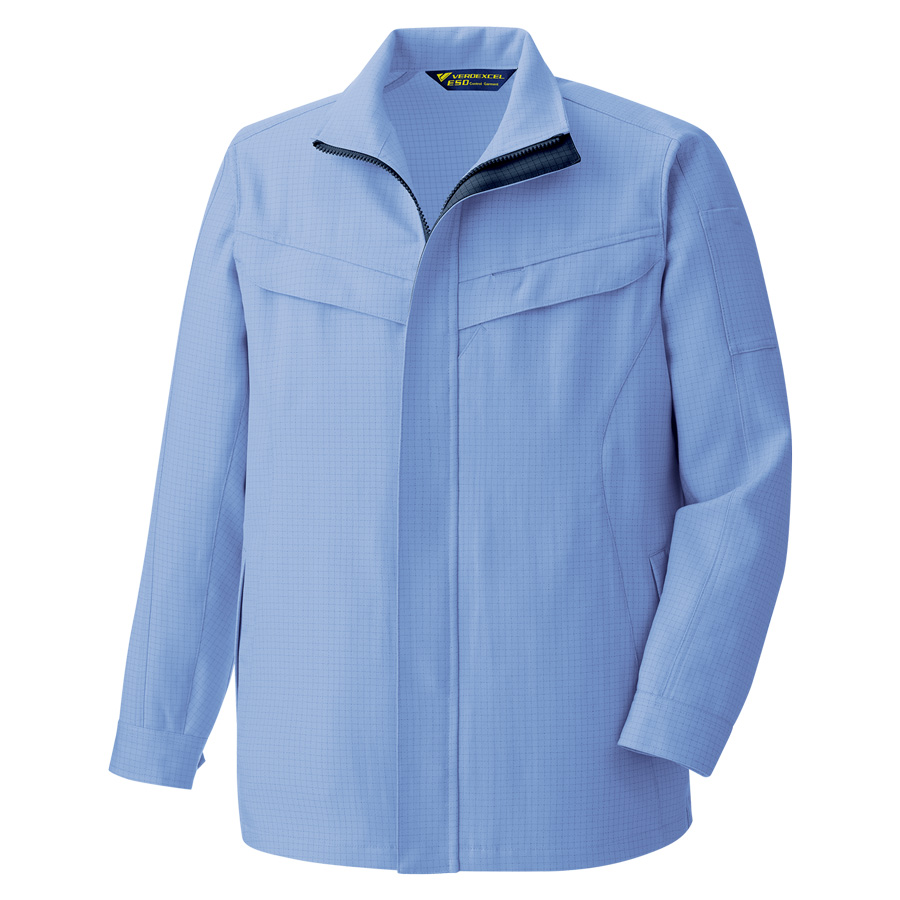 ベルデクセルESD IEC対応 男女共用ジャケット VEF802上