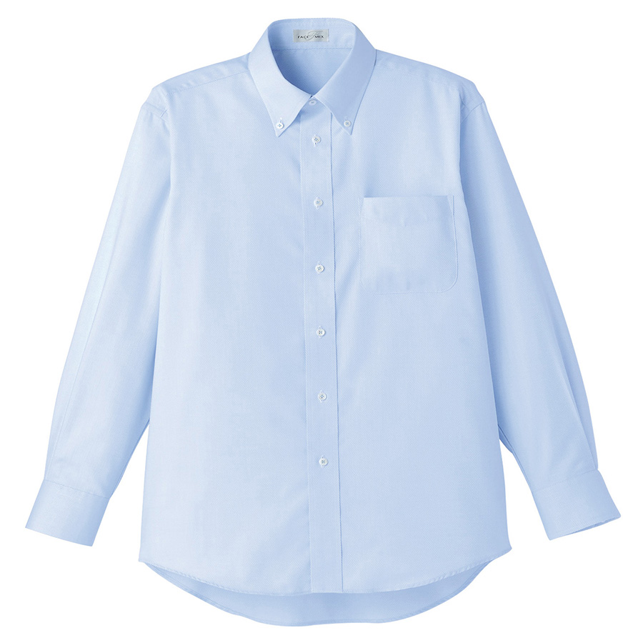 メンズ 長袖シャツ FB5015M－7 ブルー| 作業服・作業着