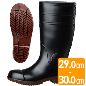 超耐滑安全長靴 NHG1000スーパー ブラック| 安全靴・作業靴