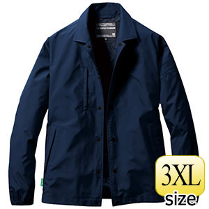 コーチジャケット ユニセックス 710－3 ネイビー （XXL