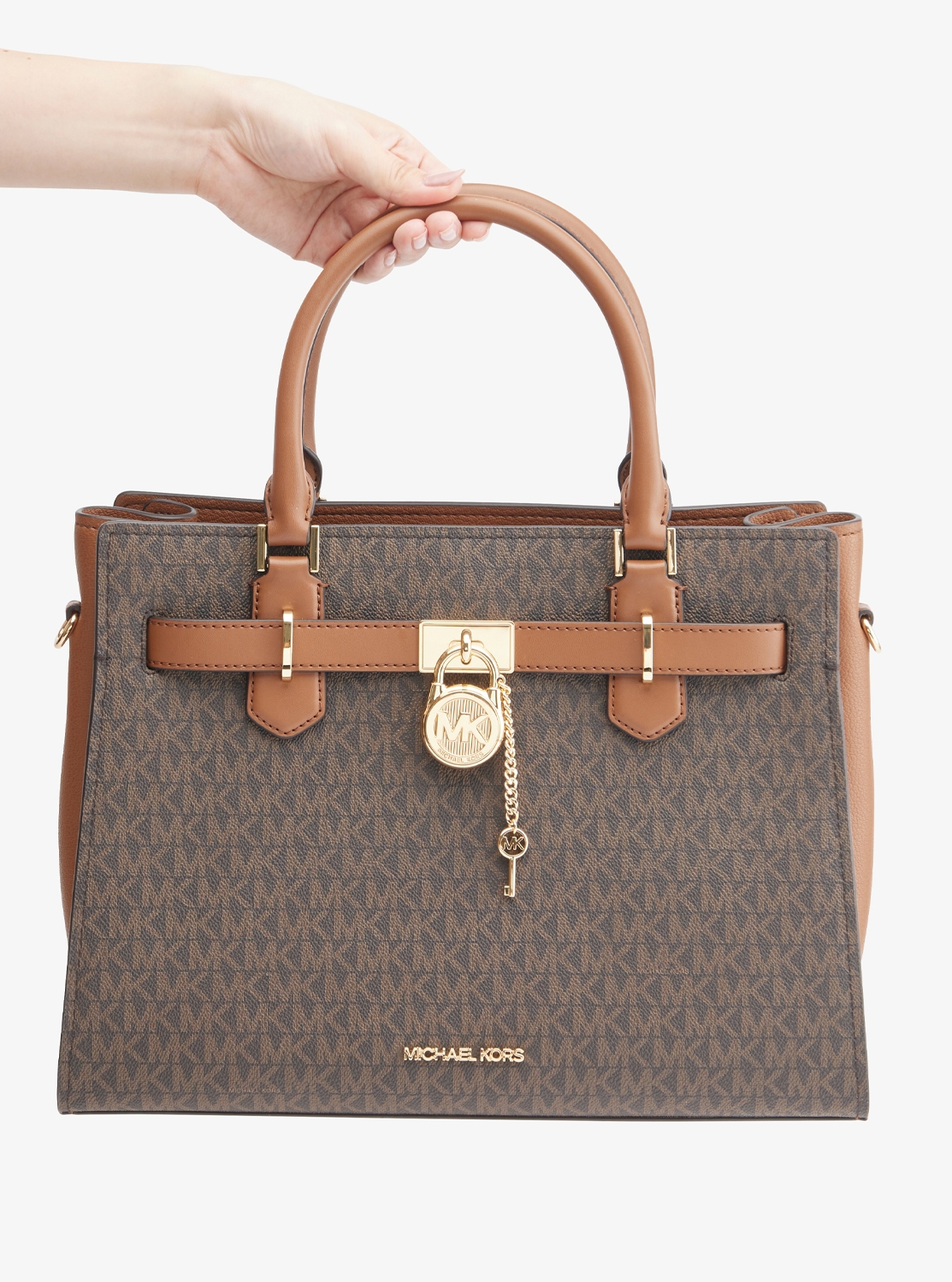 公式アウトレット】HAMILTON サッチェル ミディアム - MKシグネチャー