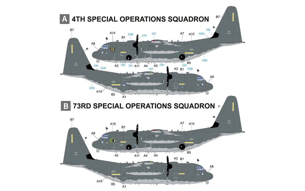 AC-130J Gunship, Ghostrider - GWH L1012 | kingshobby.com