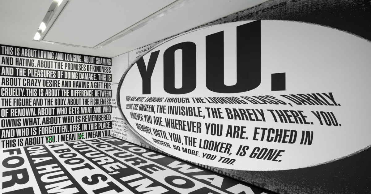 Barbara Kruger: Thinking of You. I Mean Me. I Mean You