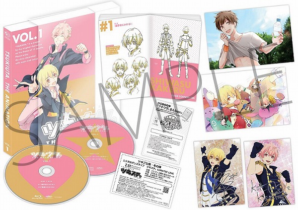 ツキウタ。 THE ANIMATION 第1巻【DVD】: CD/DVD/Blu-ray/GAME