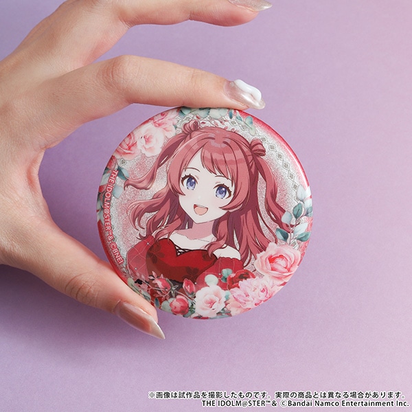 学園アイドルマスター グリッター缶バッジ／有村麻央: キャラグッズ