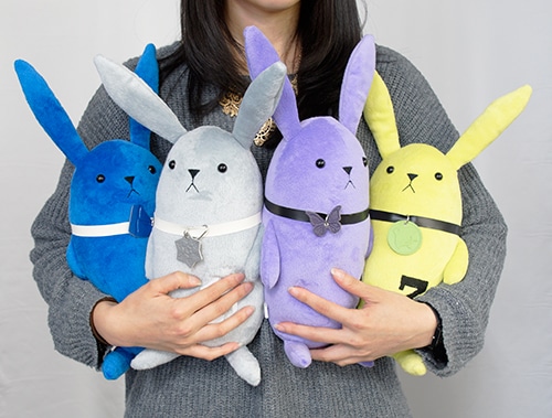 ツキウタ。 ツキウサ。ぬいぐるみ（中） 10月: キャラグッズ