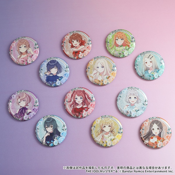 学園アイドルマスター グリッター缶バッジ／有村麻央: キャラグッズ