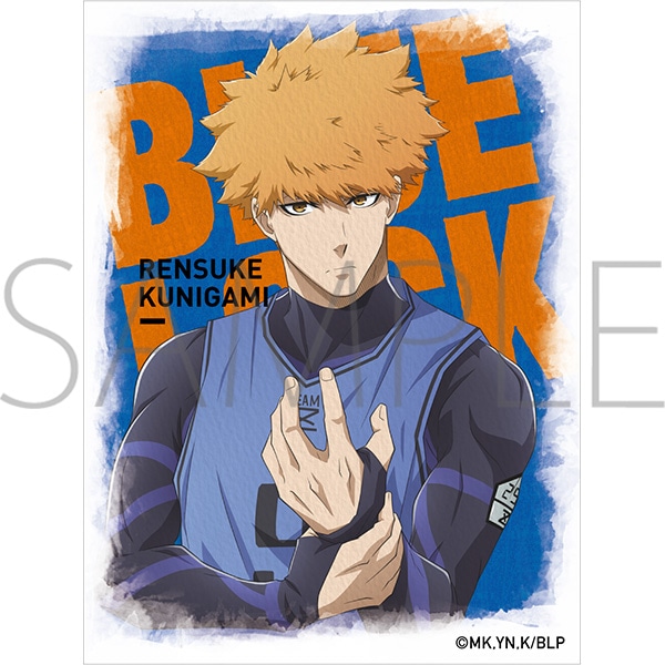 ブルーロック ミニキャンバスマグネット 國神錬介: キャラグッズ