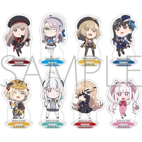 勝利の女神:NIKKE ミニアクリルスタンドコレクション: キャラグッズ