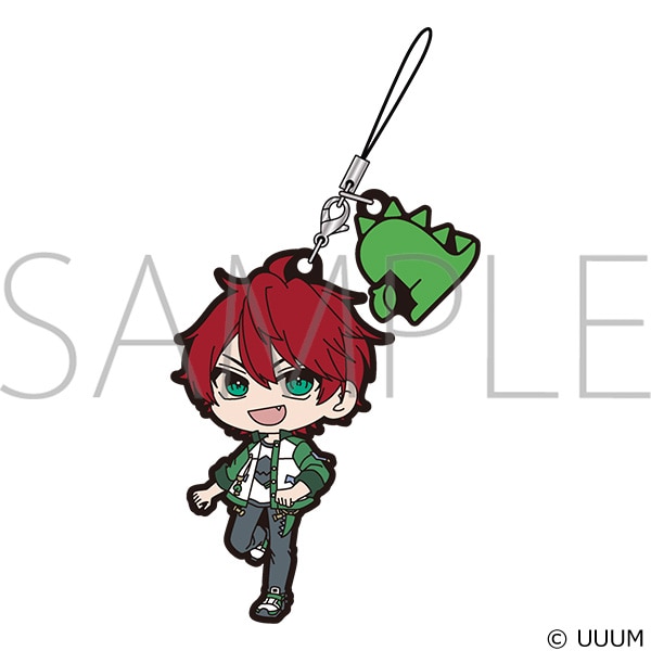 カラフルピーチ ラバーストラップ／じゃぱぱ: キャラグッズ