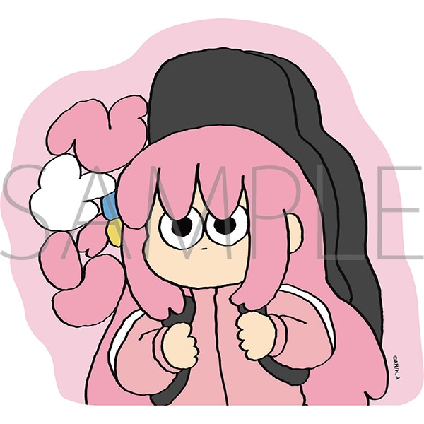 ぼっち・ざ・ろっく！ ダイカットデスクマット／後藤ひとり: キャラ