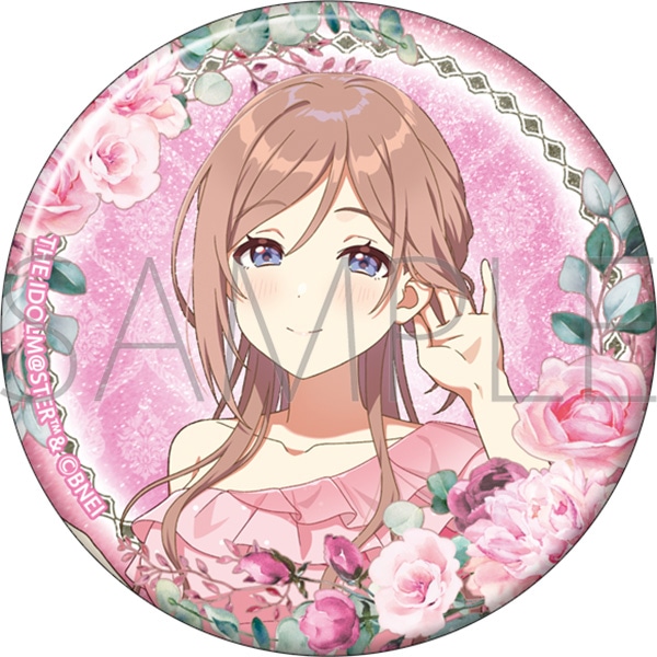 学園アイドルマスター グリッター缶バッジ／姫崎莉波: キャラグッズ