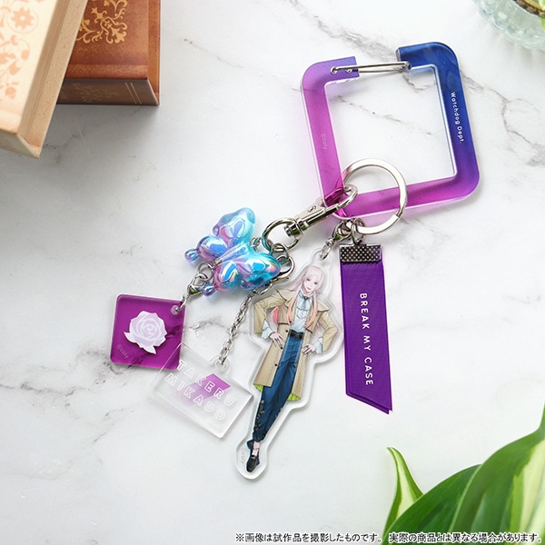 ブレイクマイケース カラビナ付きキーホルダー／御門尊: キャラグッズ