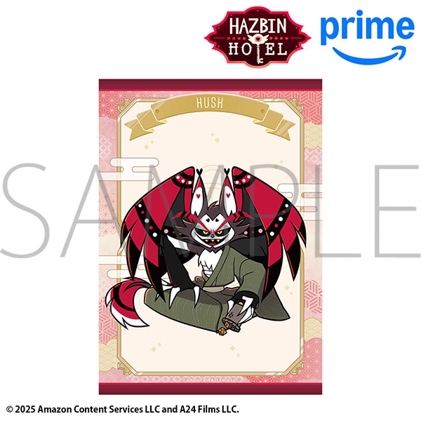 ハズビン・ホテルへようこそ B2布ポスター／ハスク 和服: キャラグッズ