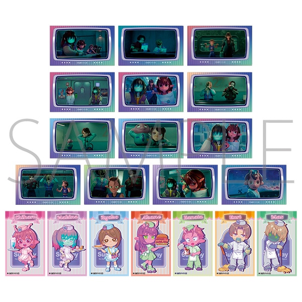 銀河特急 ミルキー☆サブウェイ クリアシートコレクション／全20種